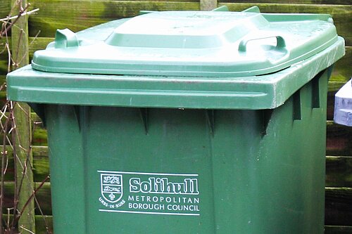 Green waste bin