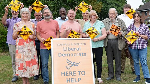 Our Lib Dem team in Solihull