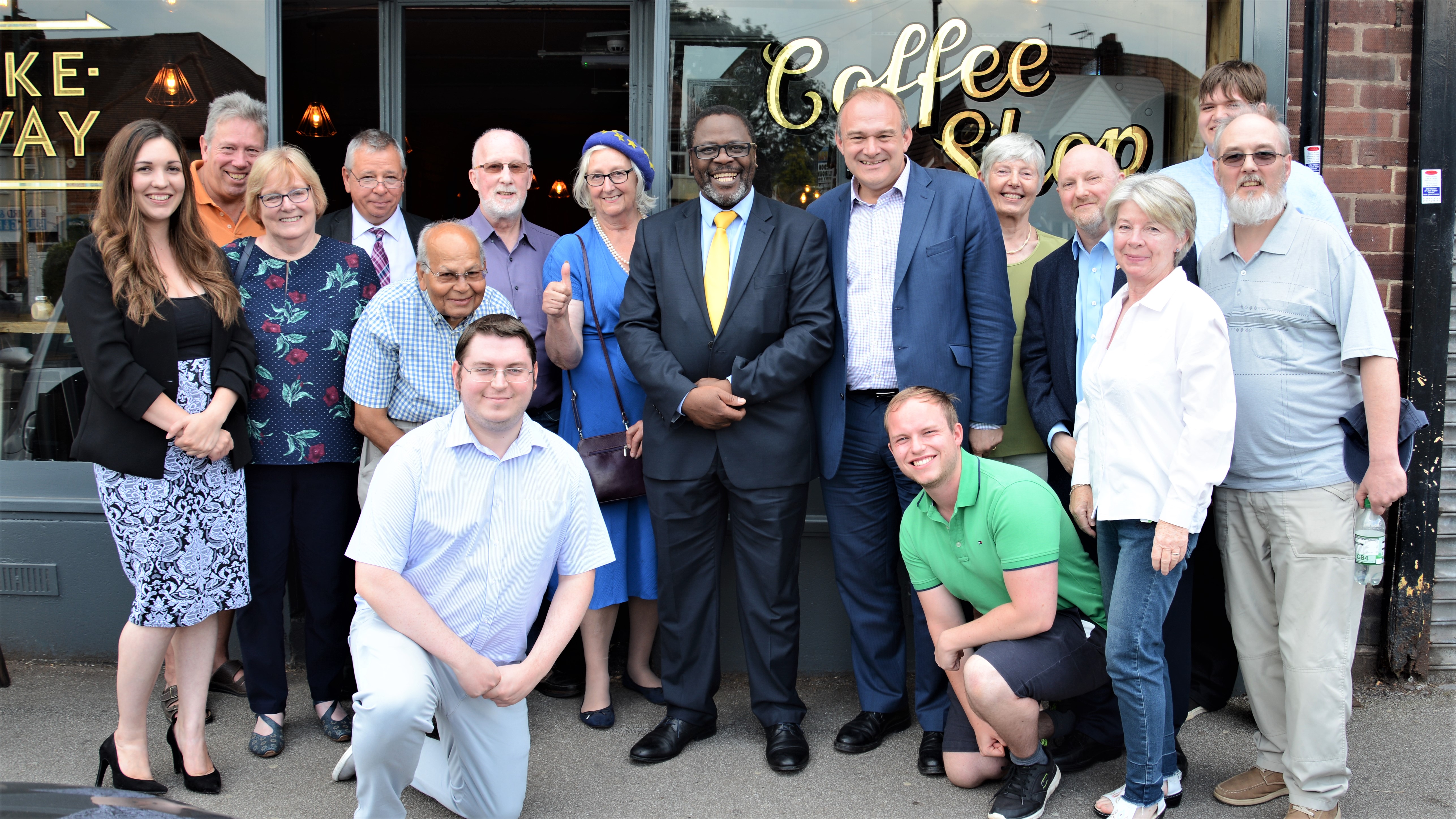 Sir Ed Davey and Solihull Lib Dems